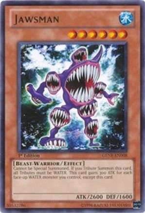 Jawsman (GENF-EN008) - Generation Force 1st Edition - Premium Yugioh Single from Konami - Just $0.25! Shop now at Game Crave Tournament Store