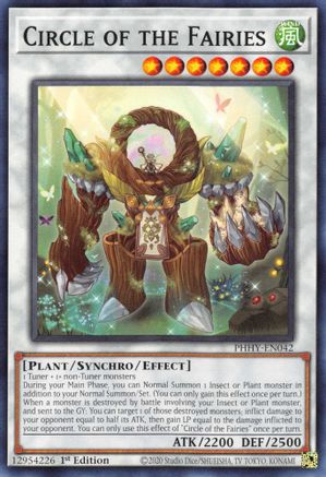 Circle of the Fairies (PHHY-EN042) - Photon Hypernova 1st Edition - Premium Yugioh Single from Konami - Just $0.25! Shop now at Game Crave Tournament Store