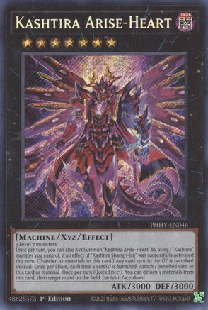 Kashtira Arise-Heart (PHHY-EN046) - Photon Hypernova 1st Edition - Premium Yugioh Single from Konami - Just $11.46! Shop now at Game Crave Tournament Store