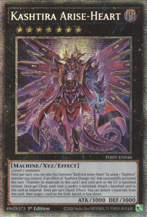 Kashtira Arise-Heart (Starlight Rare) (PHHY-EN046) - Photon Hypernova 1st Edition - Premium Yugioh Single from Konami - Just $81.10! Shop now at Game Crave Tournament Store