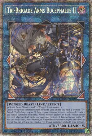 Tri-Brigade Arms Bucephalus II (Starlight Rare) (PHHY-EN048) - Photon Hypernova 1st Edition - Premium Yugioh Single from Konami - Just $34.02! Shop now at Game Crave Tournament Store
