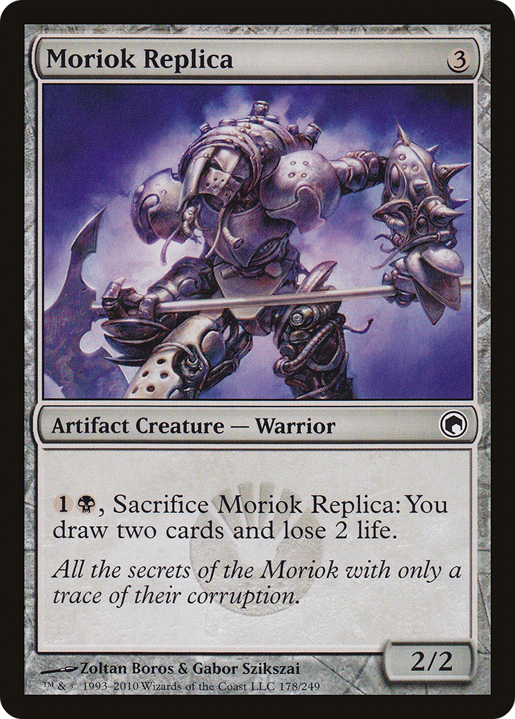 Moriok Replica (SOM-178) - Scars of Mirrodin Foil - Premium MTG Single from Wizards of the Coast - Just $0.11! Shop now at Game Crave Tournament Store