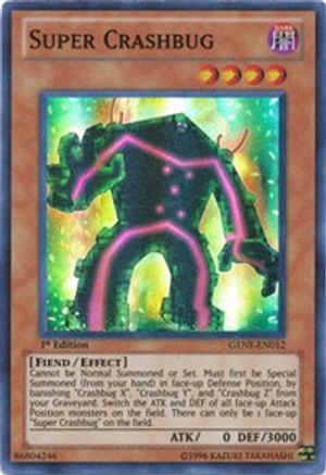 Super Crashbug (GENF-EN012) - Generation Force Unlimited - Premium Yugioh Single from Konami - Just $0.25! Shop now at Game Crave Tournament Store