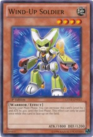 Wind-Up Soldier (GENF-EN013) - Generation Force 1st Edition - Premium Yugioh Single from Konami - Just $0.25! Shop now at Game Crave Tournament Store