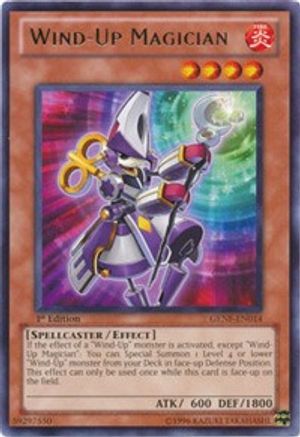 Wind-Up Magician (GENF-EN014) - Generation Force 1st Edition - Premium Yugioh Single from Konami - Just $1.62! Shop now at Game Crave Tournament Store