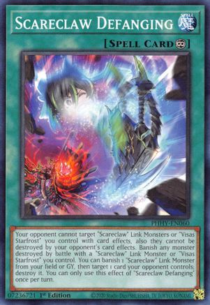 Scareclaw Defanging (PHHY-EN060) - Photon Hypernova 1st Edition - Premium Yugioh Single from Konami - Just $0.25! Shop now at Game Crave Tournament Store