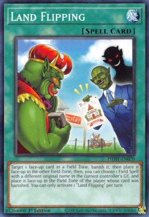 Land Flipping (PHHY-EN070) - Photon Hypernova 1st Edition - Premium Yugioh Single from Konami - Just $0.25! Shop now at Game Crave Tournament Store