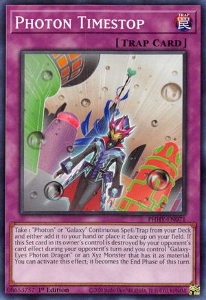 Photon Timestop (PHHY-EN071) - Photon Hypernova 1st Edition - Premium Yugioh Single from Konami - Just $0.08! Shop now at Game Crave Tournament Store