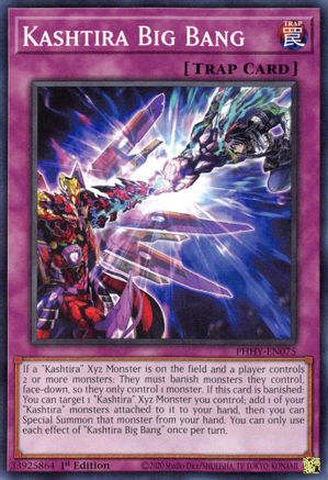 Kashtira Big Bang (PHHY-EN075) - Photon Hypernova 1st Edition - Premium Yugioh Single from Konami - Just $0.25! Shop now at Game Crave Tournament Store