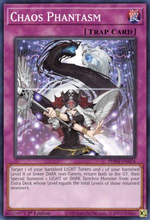 Chaos Phantasm (PHHY-EN076) - Photon Hypernova 1st Edition - Premium Yugioh Single from Konami - Just $0.08! Shop now at Game Crave Tournament Store