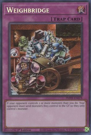 Weighbridge (PHHY-EN078) - Photon Hypernova 1st Edition - Premium Yugioh Single from Konami - Just $0.61! Shop now at Game Crave Tournament Store