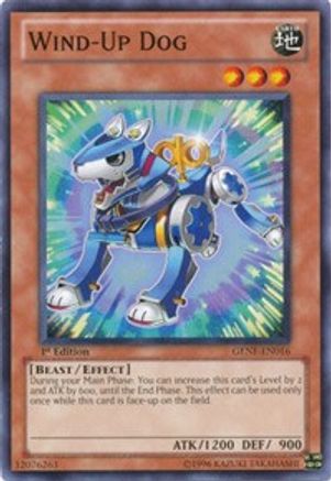 Wind-Up Dog (GENF-EN016) - Generation Force Unlimited - Premium Yugioh Single from Konami - Just $0.25! Shop now at Game Crave Tournament Store