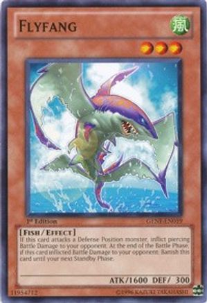 Flyfang (GENF-EN019) - Generation Force Unlimited - Premium Yugioh Single from Konami - Just $0.25! Shop now at Game Crave Tournament Store