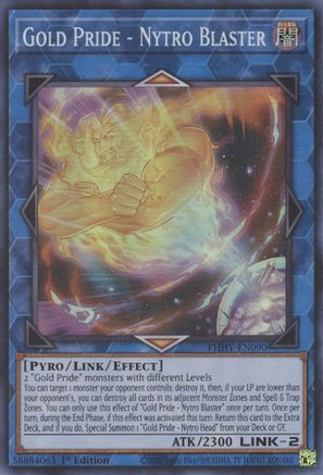 Gold Pride - Nytro Blaster (PHHY-EN090) - Photon Hypernova 1st Edition - Premium Yugioh Single from Konami - Just $0.23! Shop now at Game Crave Tournament Store