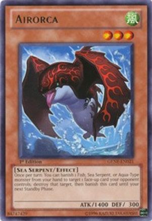 Airorca (GENF-EN021) - Generation Force 1st Edition - Premium Yugioh Single from Konami - Just $0.24! Shop now at Game Crave Tournament Store