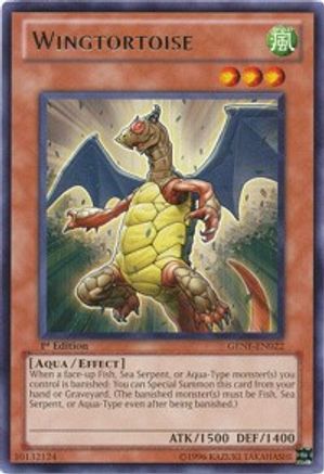 Wingtortoise (GENF-EN022) - Generation Force Unlimited - Premium Yugioh Single from Konami - Just $0.25! Shop now at Game Crave Tournament Store