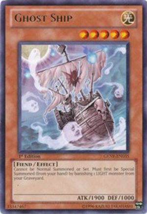 Ghost Ship (GENF-EN035) - Generation Force 1st Edition - Premium Yugioh Single from Konami - Just $0.37! Shop now at Game Crave Tournament Store