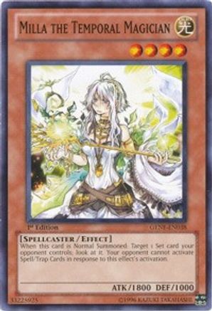 Milla the Temporal Magician (GENF-EN038) - Generation Force 1st Edition - Premium Yugioh Single from Konami - Just $0.25! Shop now at Game Crave Tournament Store
