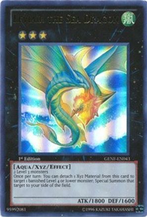 Leviair the Sea Dragon (GENF-EN043) - Generation Force Unlimited - Premium Yugioh Single from Konami - Just $5.40! Shop now at Game Crave Tournament Store
