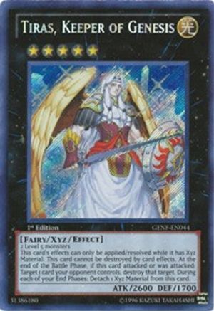 Tiras, Keeper of Genesis (GENF-EN044) - Generation Force 1st Edition - Premium Yugioh Single from Konami - Just $17.26! Shop now at Game Crave Tournament Store