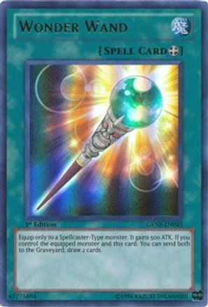 Wonder Wand (GENF-EN045) - Generation Force 1st Edition - Premium Yugioh Single from Konami - Just $2.06! Shop now at Game Crave Tournament Store