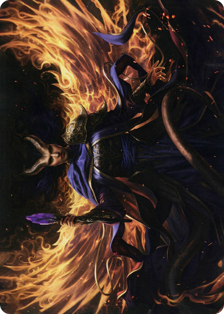 Farideh, Devil's Chosen // Farideh, Devil's Chosen (AAFR-032) - Adventures in the Forgotten Realms Art Series (Borderless) Foil - Premium MTG Single from Wizards of the Coast - Just $0! Shop now at Game Crave Tournament Store