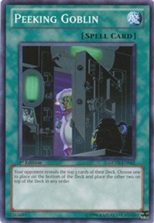 Peeking Goblin (GENF-EN062) - Generation Force Unlimited - Premium Yugioh Single from Konami - Just $0.37! Shop now at Game Crave Tournament Store