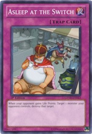 Asleep at the Switch (GENF-EN063) - Generation Force Unlimited - Premium Yugioh Single from Konami - Just $0.25! Shop now at Game Crave Tournament Store