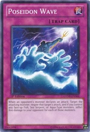 Poseidon Wave (GENF-EN064) - Generation Force Unlimited - Premium Yugioh Single from Konami - Just $0.25! Shop now at Game Crave Tournament Store