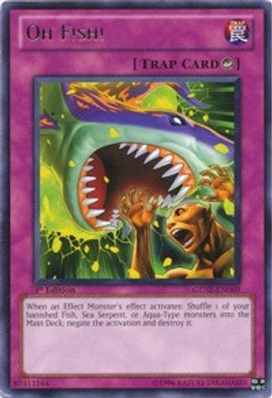 Oh F!sh! (GENF-EN069) - Generation Force 1st Edition - Premium Yugioh Single from Konami - Just $0.49! Shop now at Game Crave Tournament Store