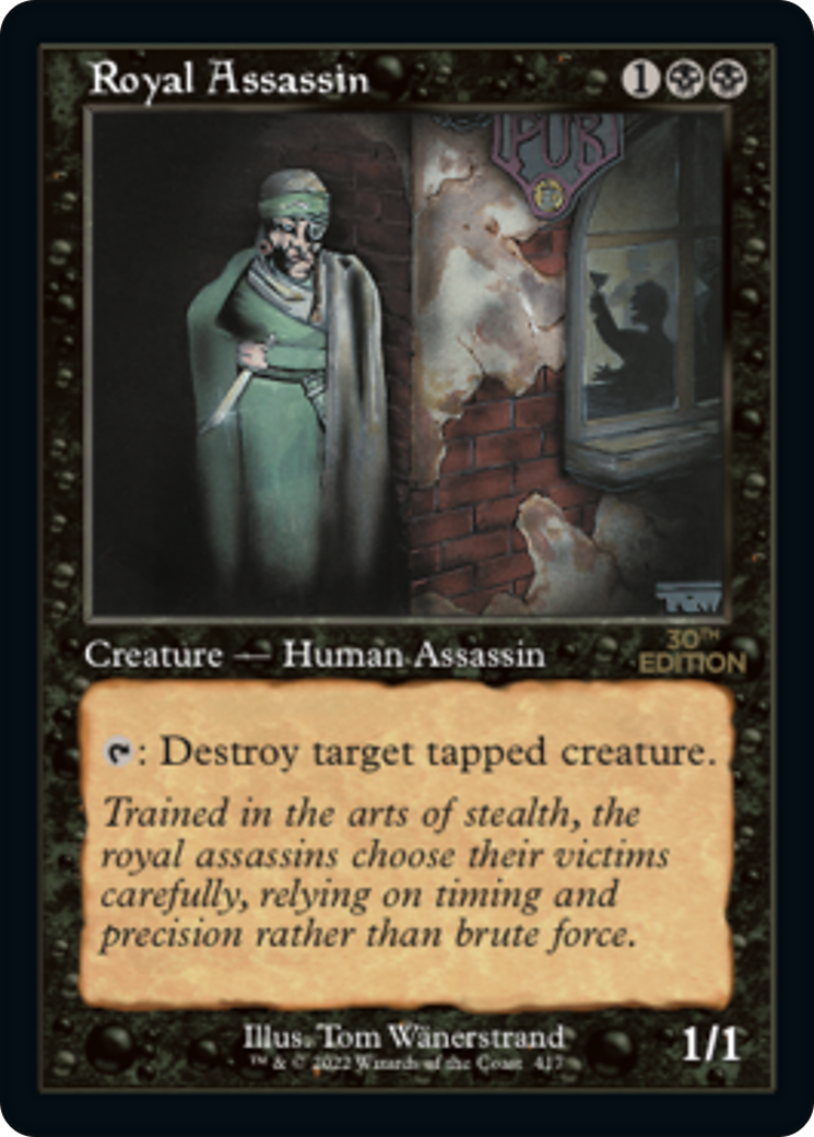 Royal Assassin (30A-417) - 30th Anniversary Edition - Premium MTG Single from Wizards of the Coast - Just $156! Shop now at Game Crave Tournament Store