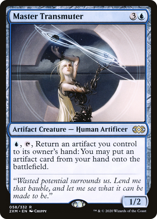 Master Transmuter (2XM-058) - Double Masters - Premium MTG Single from Wizards of the Coast - Just $0.38! Shop now at Game Crave Tournament Store