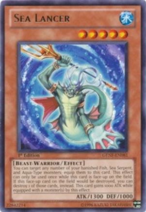 Sea Lancer (GENF-EN081) - Generation Force 1st Edition - Premium Yugioh Single from Konami - Just $0.25! Shop now at Game Crave Tournament Store