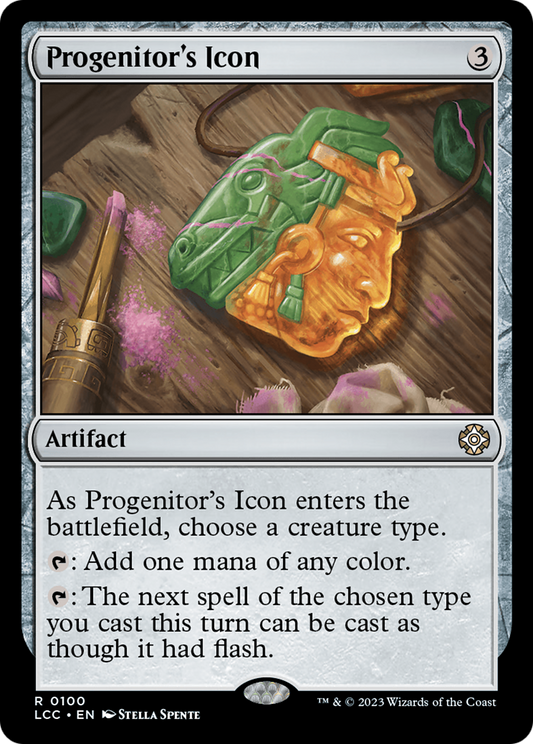 Progenitor's Icon (LCC-100) - The Lost Caverns of Ixalan Commander - Premium MTG Single from Wizards of the Coast - Just $0.08! Shop now at Game Crave Tournament Store