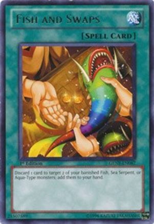 Fish and Swaps (GENF-EN087) - Generation Force Unlimited - Premium Yugioh Single from Konami - Just $0.25! Shop now at Game Crave Tournament Store