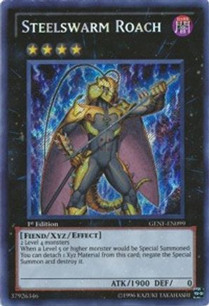 Steelswarm Roach (GENF-EN099) - Generation Force 1st Edition - Premium Yugioh Single from Konami - Just $15.59! Shop now at Game Crave Tournament Store