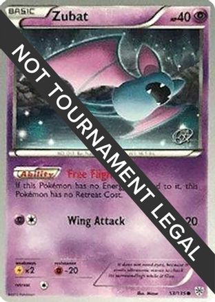 Zubat - 2015 (Rowan Stavenow) 53 - World Championship Decks - Premium Pokemon Single from Nintendo - Just $0.25! Shop now at Game Crave Tournament Store