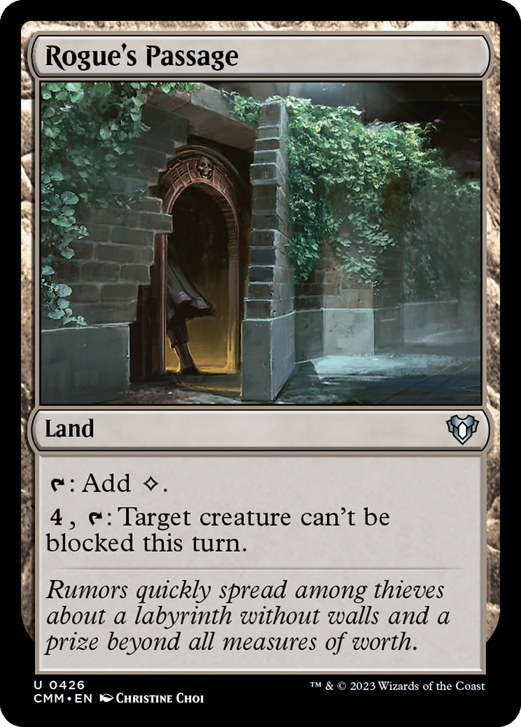 Rogue's Passage (CMM-426) - Commander Masters - Premium MTG Single from Wizards of the Coast - Just $0.09! Shop now at Game Crave Tournament Store