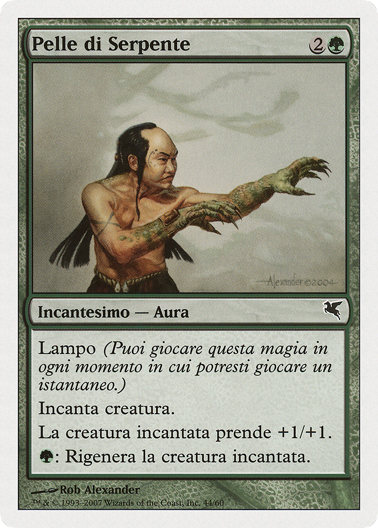 Serpent Skin (PSAL-K44) - Salvat 2005 - Premium MTG Single from Wizards of the Coast - Just $0! Shop now at Game Crave Tournament Store
