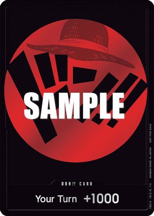 DON!! Card (Red) - One Piece Promotion Cards Foil - Premium One Piece Single from Bandai - Just $49.42! Shop now at Game Crave Tournament Store