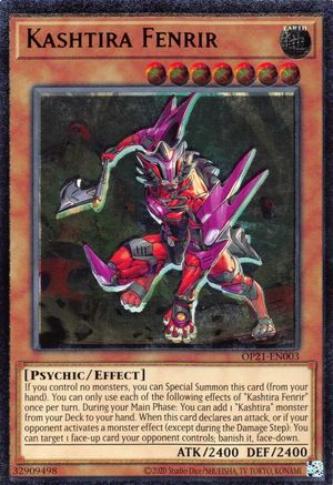 Kashtira Fenrir (OP21-EN003) - OTS Tournament Pack 21 Unlimited - Premium Yugioh Single from Konami - Just $7.62! Shop now at Game Crave Tournament Store