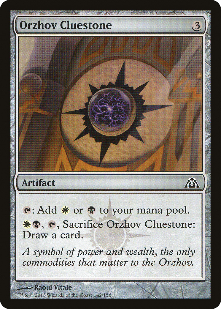 Orzhov Cluestone (DGM-142) - Dragon's Maze - Premium MTG Single from Wizards of the Coast - Just $0.25! Shop now at Game Crave Tournament Store