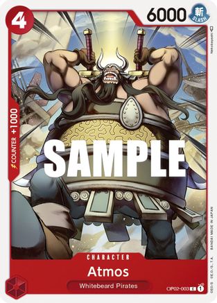 Atmos (OP02-003) - Paramount War - Premium One Piece Single from Bandai - Just $0.25! Shop now at Game Crave Tournament Store