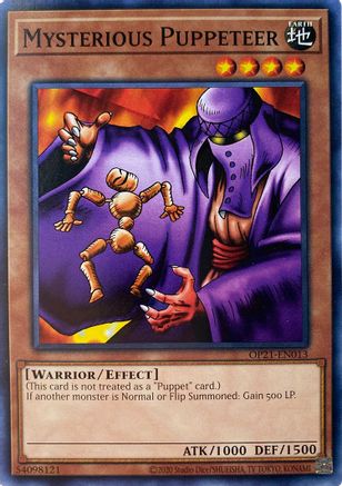 Mysterious Puppeteer (OP21-EN013) - OTS Tournament Pack 21 Unlimited - Premium Yugioh Single from Konami - Just $0.08! Shop now at Game Crave Tournament Store