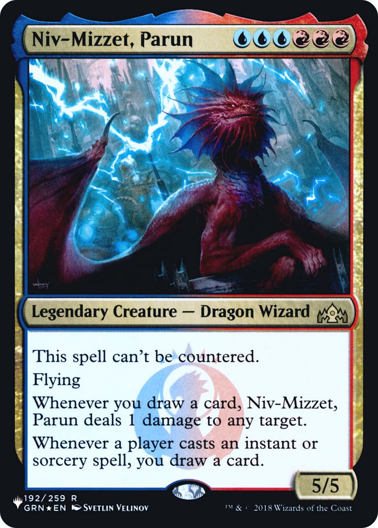 Niv-Mizzet, Parun (PHED-041) - Heads I Win, Tails You Lose Foil - Premium MTG Single from Wizards of the Coast - Just $1.01! Shop now at Game Crave Tournament Store