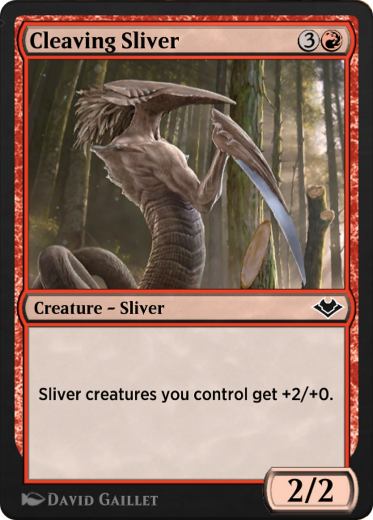 Cleaving Sliver (J21-430) - Jumpstart: Historic Horizons - Premium MTG Single from Wizards of the Coast - Just $0! Shop now at Game Crave Tournament Store