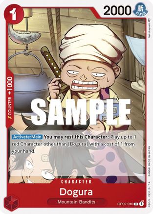 Dogura (OP02-010) - Paramount War - Premium One Piece Single from Bandai - Just $0.25! Shop now at Game Crave Tournament Store