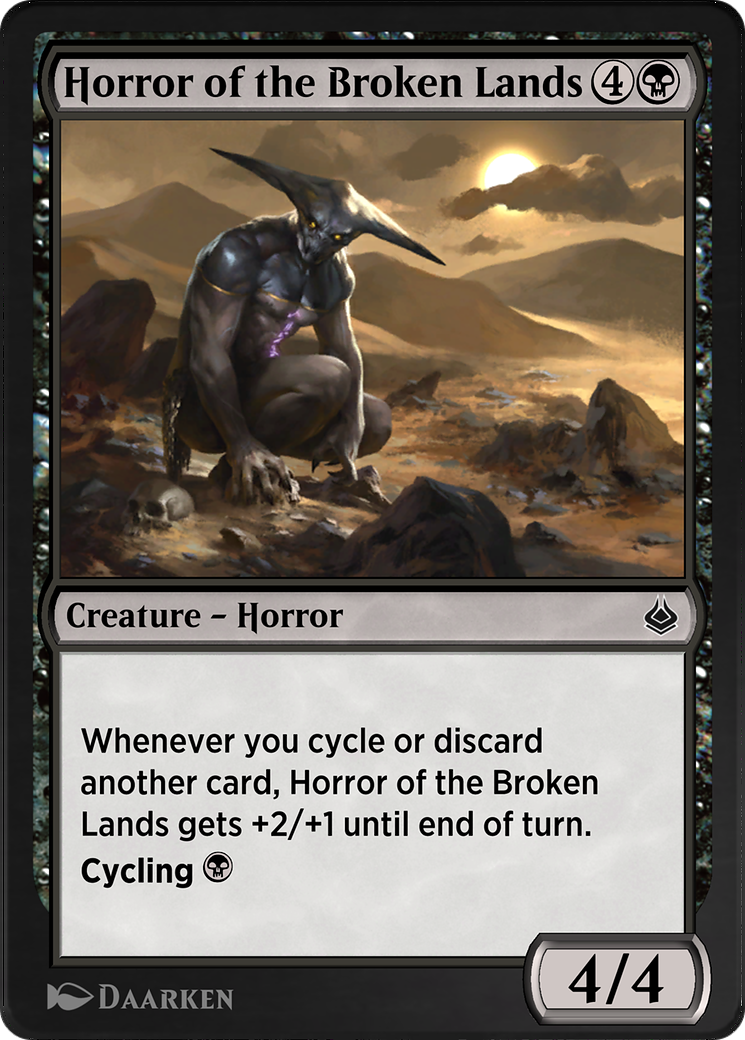 Horror of the Broken Lands (AKR-108) - Amonkhet Remastered - Premium MTG Single from Wizards of the Coast - Just $0! Shop now at Game Crave Tournament Store