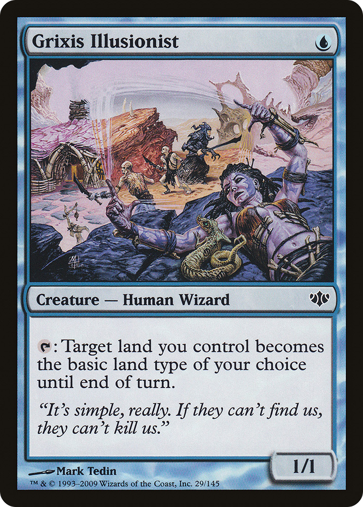 Grixis Illusionist (CON-029) - Conflux Foil - Premium MTG Single from Wizards of the Coast - Just $0.08! Shop now at Game Crave Tournament Store