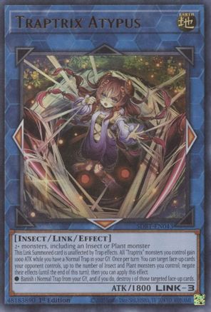 Traptrix Atypus (SDBT-EN043) - Structure Deck: Beware of Traptrix 1st Edition - Premium Yugioh Single from Konami - Just $0.23! Shop now at Game Crave Tournament Store